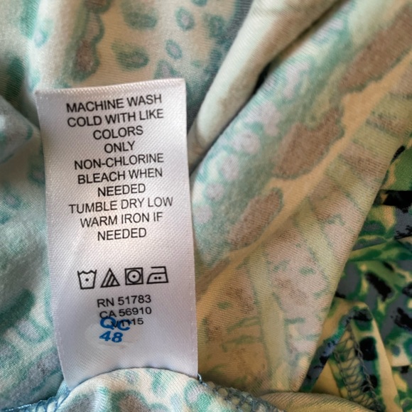 Blue Handkerchief Skirt - Picture 4 of 5